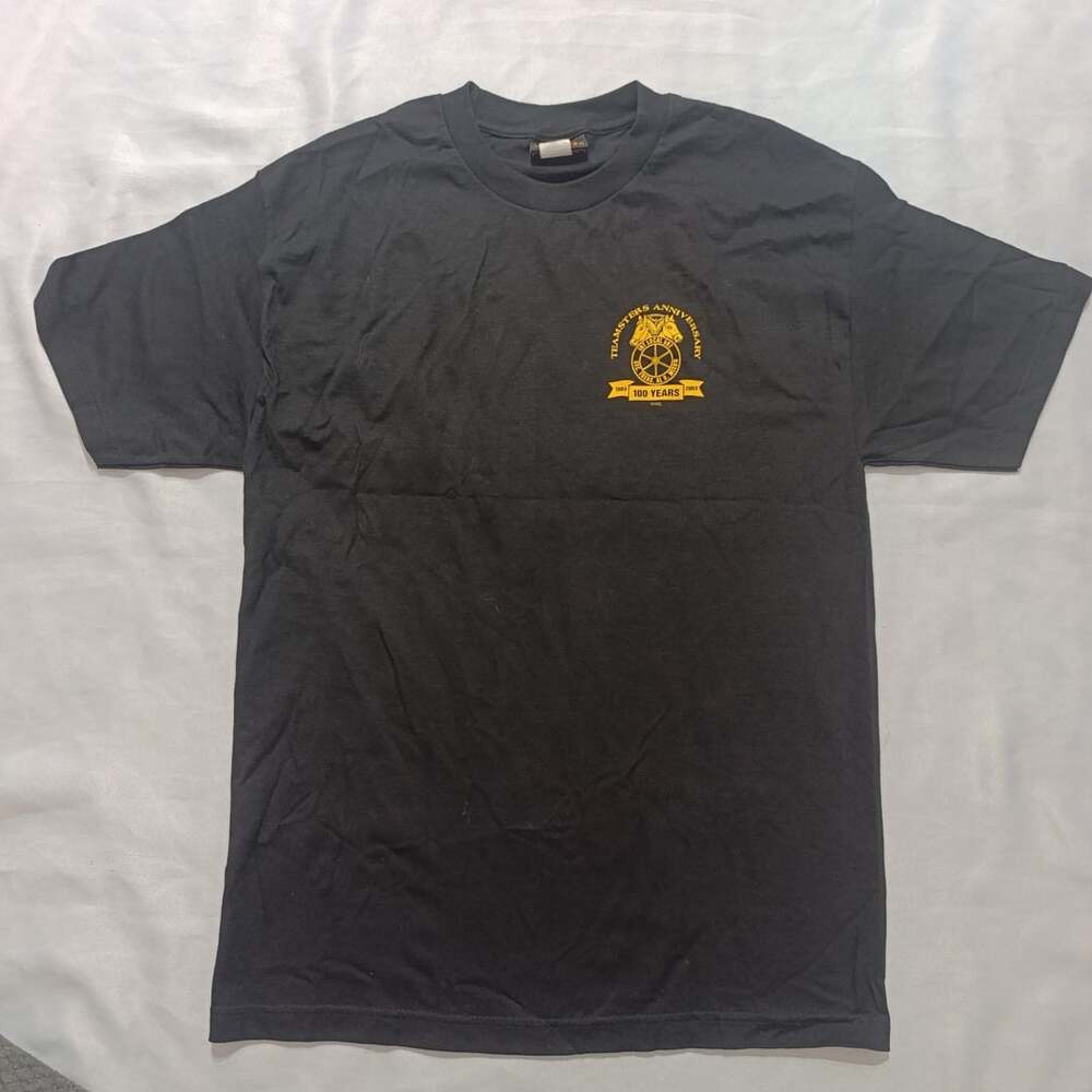 The Frank Doolittle Company Teamsters T-Shirt Large Black